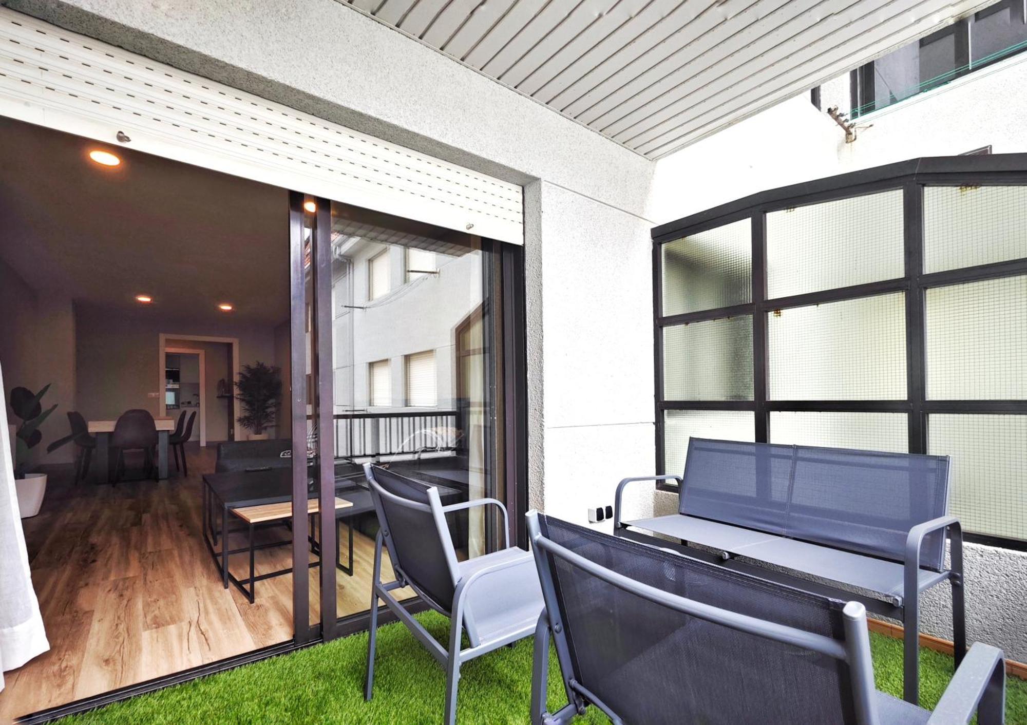 Desconectaengalicia Gaviota 2, 50M Playa Silgar Apartment Sanxenxo Exterior foto
